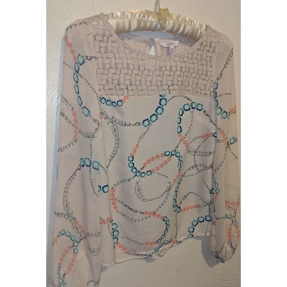 ‎Candie's sheer Top - Picture 1 of 5